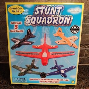 NWT Stunt Squadron Foam Planes - STEM Activity
